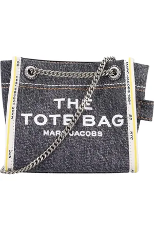Marc Jacobs Femme, Sacs, Noir, Taille: ONE Size Denim Chain Strap Tote Bag