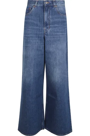 Chloé Femme, Jeans, Bleu, Taille: W26 Jean Bleu Taille Haute Bleu Nuit