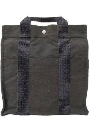 Hermès Homme, Pre-owned, Gris, Taille: ONE Size Pre-owned Tissu sacs-dos