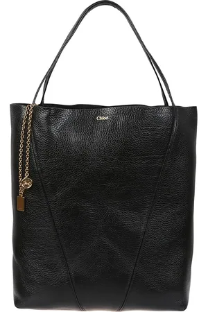Chloé Femme, Sacs, Noir, Taille: ONE Size Sac Fourre-Tout Spin Noir