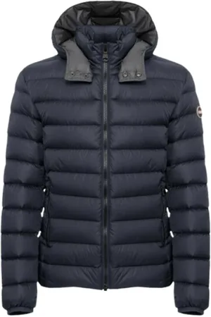 Colmar Homme, Vestes, Bleu, Taille: 3XL Doudoune Sport à Capuche Amovible