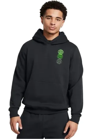 Under Armour Homme, Sweatshirts et sweats à capuche, Noir, Taille: L Curry Splash Sweat à Capuche Graphique