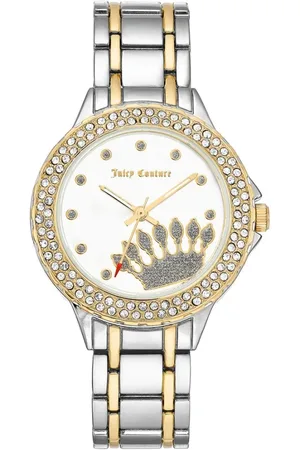 Juicy Couture Femme, Accessoires, Gris, Taille: ONE Size Montre Mode Femme Argent