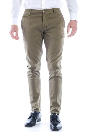 D.A. Daniele Alessandrini Homme, Pantalons, Vert, Taille: W33 Jeans