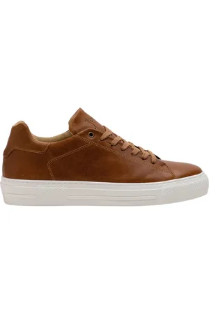 JoDis Homme, Chaussures, Brun, Taille: 46 EU Baskets Classique Cognac