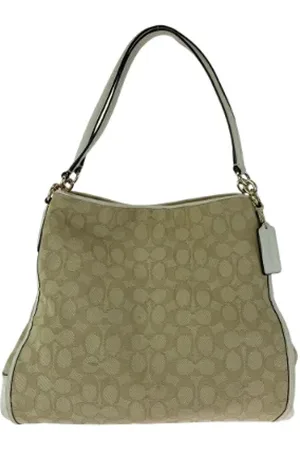 Coach Femme, Pre-owned, , Taille: ONE Size Pre-owned Toile sacs-main