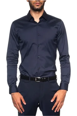 HUGO BOSS Homme, Chemises, Bleu, Taille: 2XL Chemise Herwing