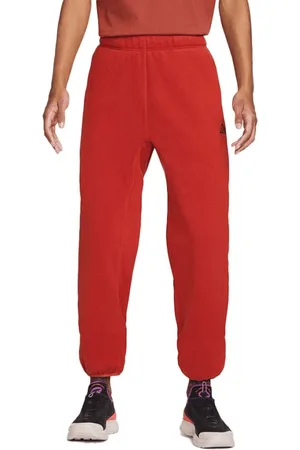 Nike Homme, Pantalons, Rouge, Taille: L Pantalon Polaire Wolf Tree Rouge