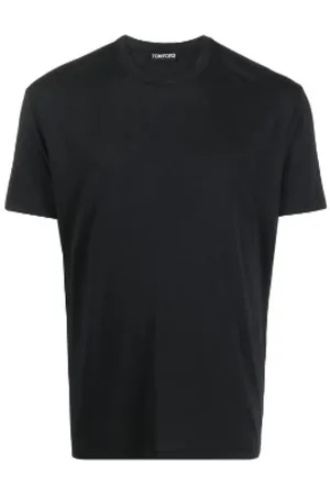 Tom Ford Homme, Tops, Noir, Taille: 5XL T-shirt ras du cou