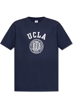 Sporty & Rich Unisex, Tops, Bleu, Taille: M T-shirt de la collection Ucla
