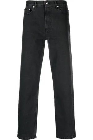 A.P.C. Homme, Jeans, Noir, Taille: W34 Jean Droit en Denim