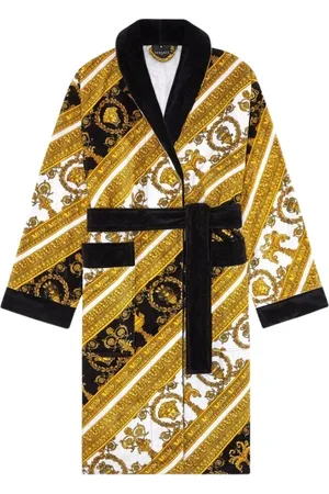 VERSACE Homme, Vêtements de nuit et de détente, Multicolore, Taille: 2XL Peignoir I Love Baroque