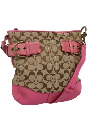Coach Femme, Pre-owned, , Taille: ONE Size Pre-owned Toile sacs-ports-paule