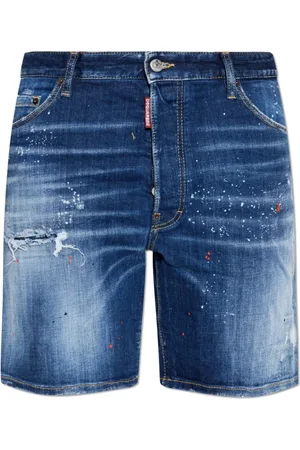Dsquared2 Homme, Shorts, Bleu, Taille: 2XL Shorts en denim marine