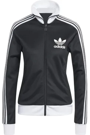 adidas Femme, Sweatshirts et sweats à capuche, Noir, Taille: 36 FR Beckenbauer Track Top pour femmes