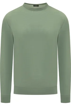 Ermenegildo Zegna Homme, Sweatshirts et sweats à capuche, Vert, Taille: 2XL Pull ras du cou High Perf