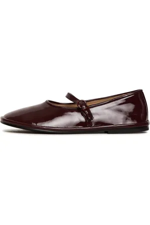 CESARE GASPARI Femme, Chaussures, Rouge, Taille: 36 EU Minimalist Charm Flats - Bordeaux