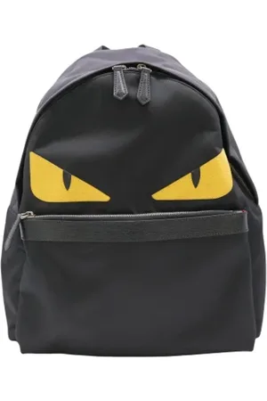 Fendi Unisex, Pre-owned, Noir, Taille: ONE Size Pre-owned Tissu sacs-dos