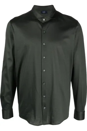 BARBA Homme, Chemises, Vert, Taille: XL Casual Chemises