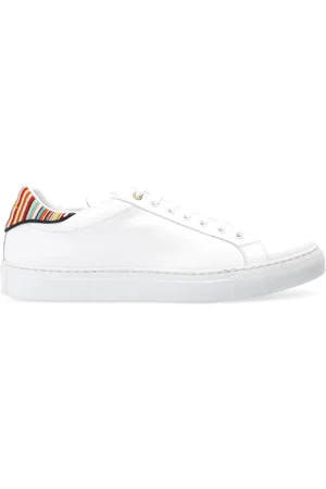 Paul Smith Homme, Chaussures, Blanc, Taille: 43 EU Baskets avec logo