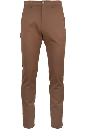 CRUNA Homme, Pantalons, Brun, Taille: 3XL Pantalon homme bouton fermeture éclair