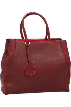 Fendi Femme, Pre-owned, Rouge, Taille: ONE Size Pre-owned Cuir sacs-fendi