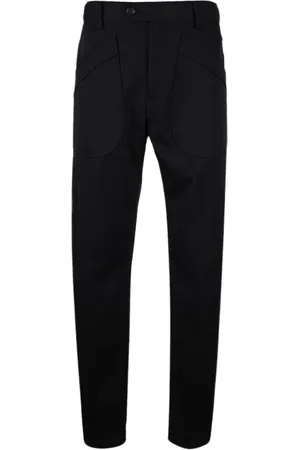 Lanvin Femme, Pantalons, Noir, Taille: 48 FR Pantalon Effet Biker