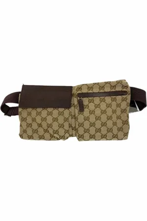 Gucci Unisex, Pre-owned, Brun, Taille: ONE Size Pre-owned Toile sacs-gucci