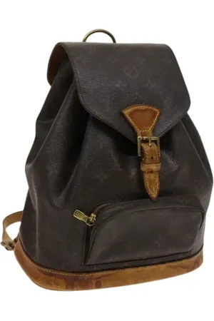 LOUIS VUITTON Femme, Pre-owned, Brun, Taille: ONE Size Pre-owned Toile sacs-dos