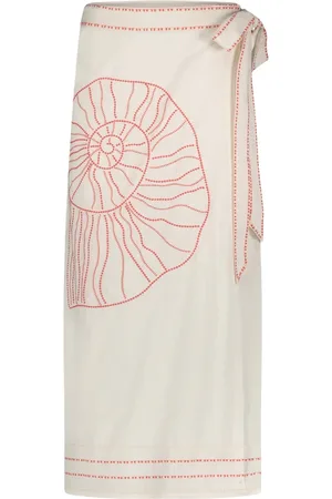 Fabienne Chapot Femme, Jupes, Blanc, Taille: 40 FR Sine Skirt