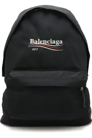 Balenciaga Femme, Pre-owned, Noir, Taille: ONE Size Pre-owned Nylon sacs-dos