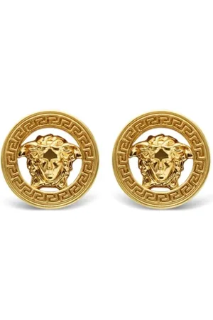 VERSACE Femme, Accessoires, Jaune, Taille: ONE Size Boucles d