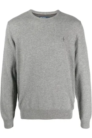 Ralph Lauren Homme, Pulls, Gris, Taille: XL Pull Heather Grey