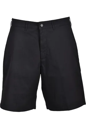 DEPARTMENT FIVE Homme, Shorts, Noir, Taille: W33 Shorts Bermuda en mélange coton élasthanne