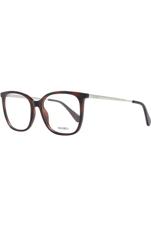 Max&Co. Femme, Accessoires, Brun, Taille: ONE Size Montures Optiques Femme Marron Métal Plastique