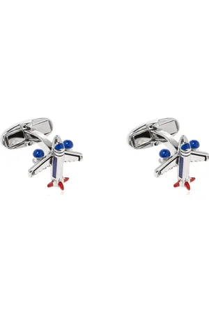 Paul Smith Homme, Accessoires, Gris, Taille: ONE Size Cufflinks & Tie Clips