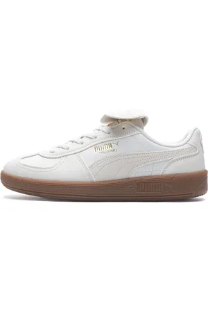 PUMA Homme, Chaussures, Blanc, Taille: 44 1/2 EU Baskets Premium Blanc Chaud