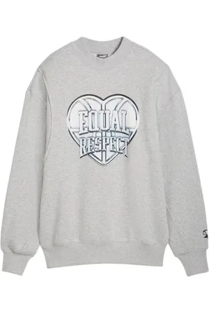 PUMA Femme, Sweatshirts et sweats à capuche, Gris, Taille: 36 FR Sweat Cherry on Top Graphique Crew