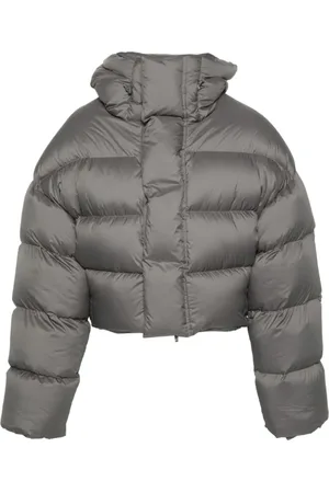 Entire Studios Femme, Vestes, Gris, Taille: 36 FR Veste Doudoune à Capuche