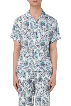 PENINSULA Homme, Chemises, Multicolore, Taille: S Chemise en lin Paisley