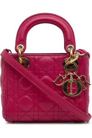 Dior Femme, Pre-owned, Rose, Taille: ONE Size Pre-owned Cuir sacs-dior