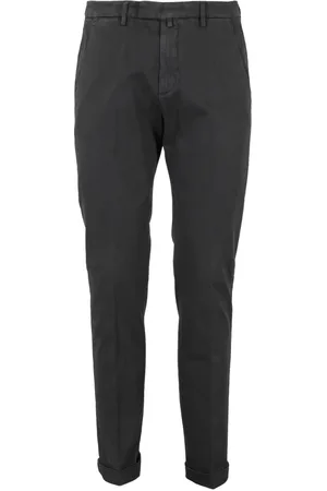 Briglia 1949 Homme, Pantalons, Gris, Taille: XL Coton Raso Chemise Élégante