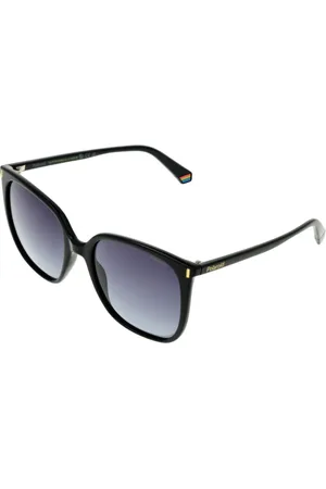 Polaroid Femme, Accessoires, Noir, Taille: ONE Size Lunettes de Soleil Noires Femme Style Carré