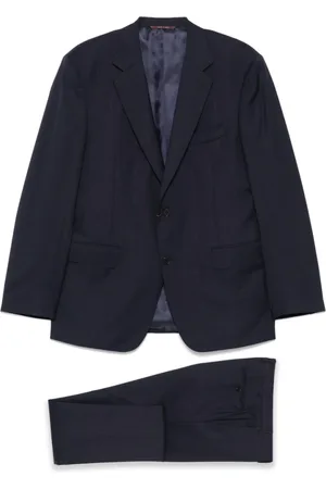 CANALI Homme, Costumes, Bleu, Taille: XL Costume Formel Bleu Marine