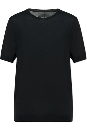 RAG&BONE Homme, Tops, Noir, Taille: XL T-shirt col rond