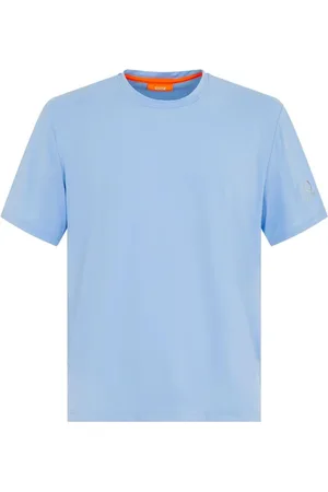 sunseeker Homme, Tops, Bleu, Taille: XL T-shirt Gris avec Logo Imprimé