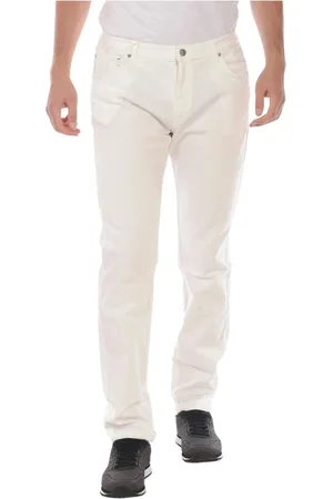 D.A. Daniele Alessandrini Homme, Jeans, Blanc, Taille: W36 Jeans