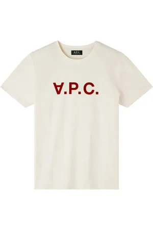 A.P.C. Homme, Tops, Blanc, Taille: XS T-Shirt Coloré