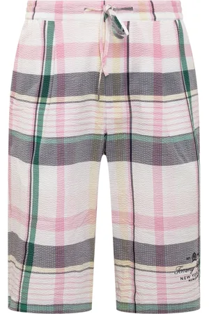 Tommy Hilfiger Homme, Shorts, Rose, Taille: W34 Bermuda à Carreaux