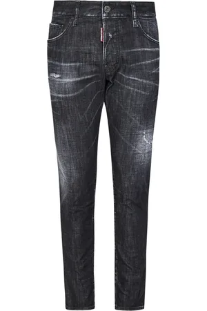 Dsquared2 Homme, Jeans, Noir, Taille: XL Jean Skater Slim Fit Noir